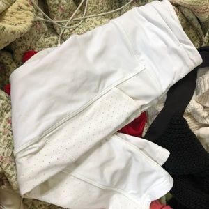 White Cropped LuluLemons